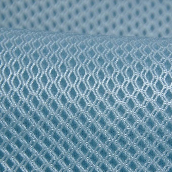 3mm Sepatu Bahan Air Mesh Pakaian Olahraga Poly Mesh Kain 280gsm 3