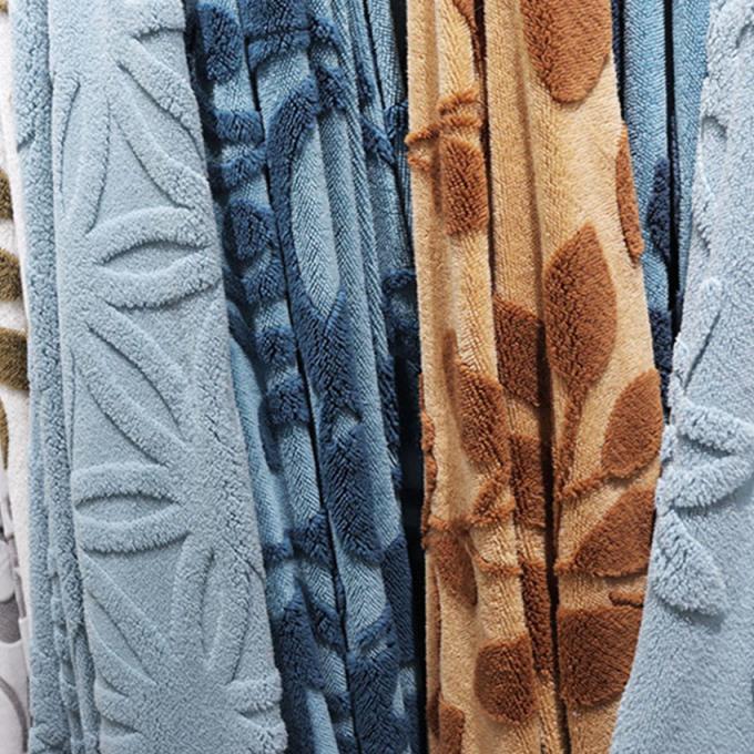 Soft Comfortable Micro Coral Plush Blanket Selimut Kulit Palsu Untuk Rumah 1