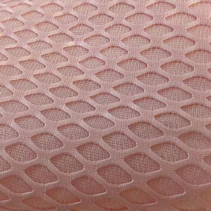 2mm Bahan Air Mesh Bernafas 100% Polyester Air Mesh Kain 1