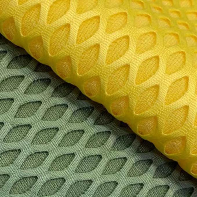 2mm Bahan Air Mesh Bernafas 100% Polyester Air Mesh Kain 2