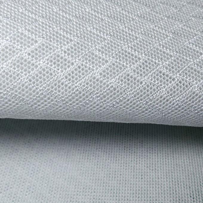330 - 380GSM Kain 3d Air Mesh yang dirajut Kain Poly Mesh yang bernapas untuk tempat tidur 0