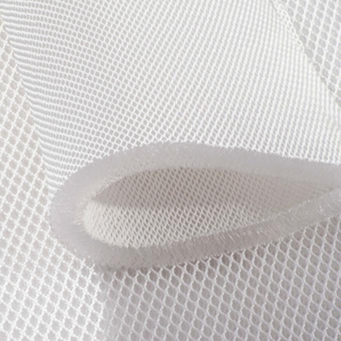Kain 3D Air Mesh Bernafas Kain Polyester Mesh Daur Ulang 92in 1200GSM 0