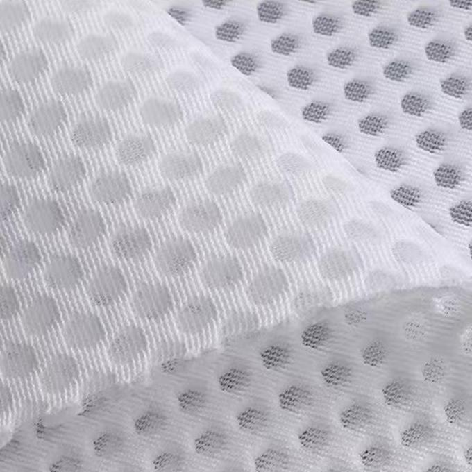 Kain 3D Mesh Bernafas Kain Polyester Air Mesh Fleksibilitas Tinggi Untuk Sepatu 1