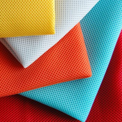Kain 3mm 100 Polyester Mesh Tekstil Kain Mesh Bernafas Untuk Sepatu