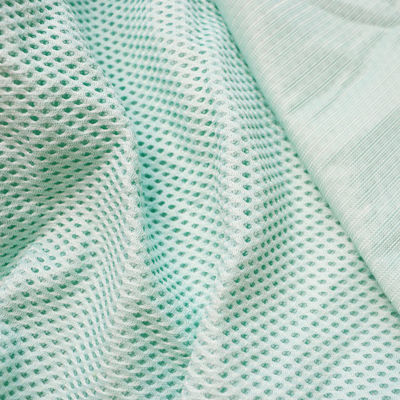 Good price 400GSM Air Mesh Material 2mm Nylon Polyester Mesh Kain 57in Untuk 58in on line