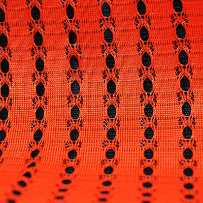 Good price 320gsm 75D Spacer Mesh Fabric Ringan Polyester Mesh Fabric Untuk Sportswear on line