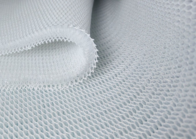Memori 4mm 3D Mesh Material Polyester Mesh Kain Sangat Bernafas 0