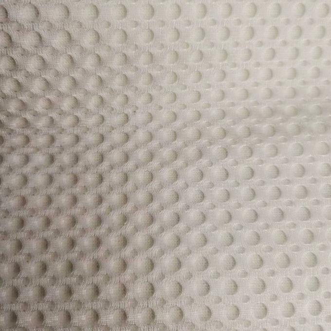 Kain Air Mesh tahan air 280gsm 150D Spacer Mesh Fabric Untuk Tekstil Rumah 0