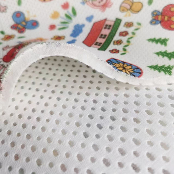 Desain Bayi 6mm 3D Spacer Mesh 600GSM Air Respirable Mesh Untuk Tas 7