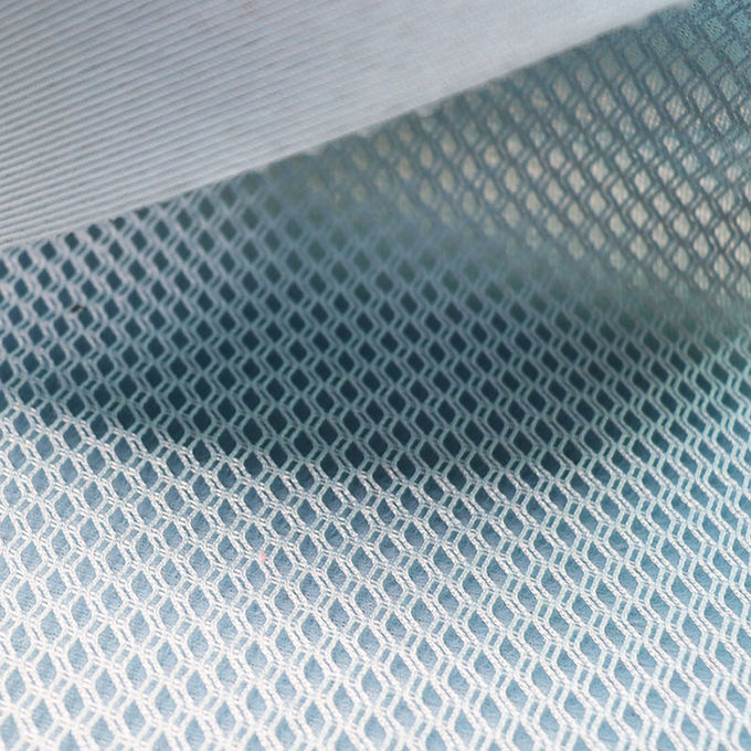 3mm Sepatu Bahan Air Mesh Pakaian Olahraga Poly Mesh Kain 280gsm 0