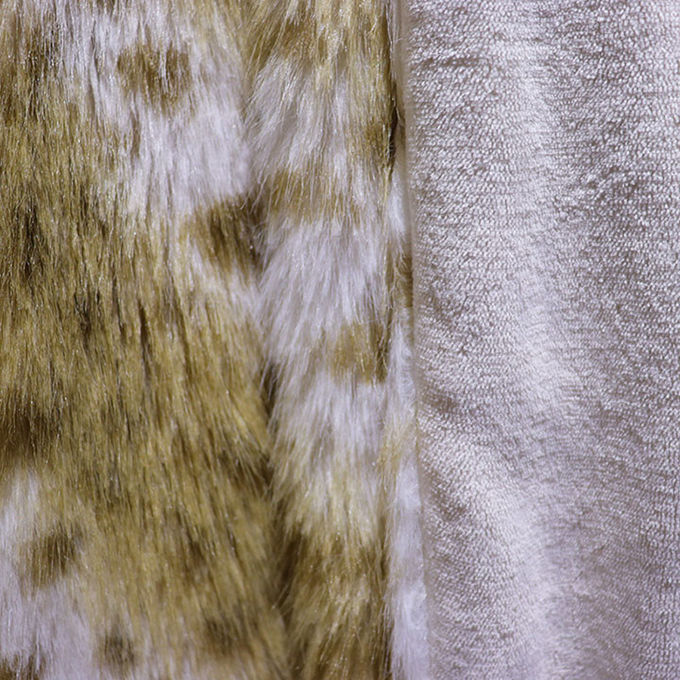 Soft Coral Fleece Fake Fur Throw Blanket 100% Polyester Blanket 3
