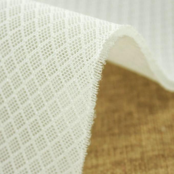 Flat Jacquard Air Mesh Material Anti Abrasion Airmesh Kain Untuk Pakaian 2