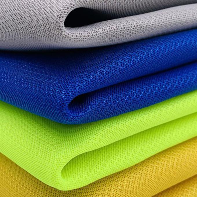 320GSM Ringan 3D Mesh Kain Bernafas Polyester Air Mesh Kain 58IN 3