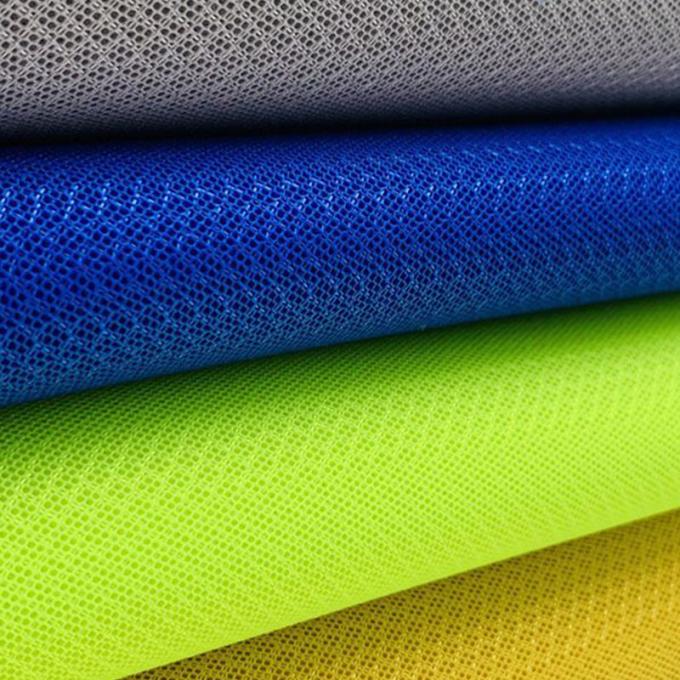 320GSM Ringan 3D Mesh Kain Bernafas Polyester Air Mesh Kain 58IN 1