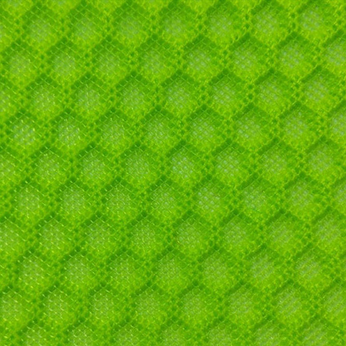 100% Polyester Daur Ulang Polyester Mesh Dipakaikan Airmesh 3D Mesh Material 0