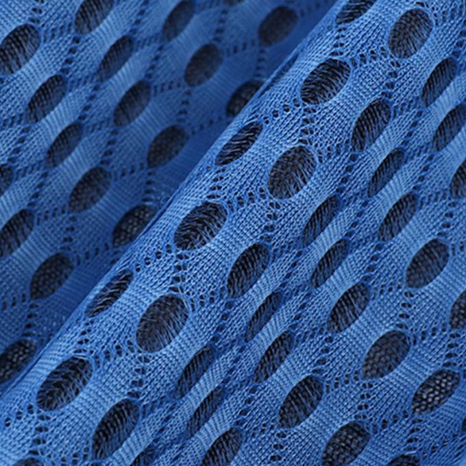 Warna Pola Air Mesh Kain Kelembaban Absorber Bahan 3mm 3D Mesh dirajut 4
