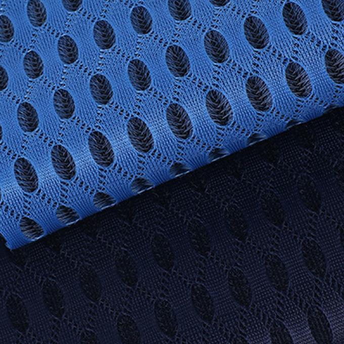 Warna Pola Air Mesh Kain Kelembaban Absorber Bahan 3mm 3D Mesh dirajut 1