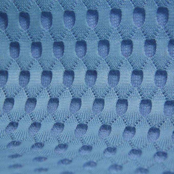 Warna Pola Air Mesh Kain Kelembaban Absorber Bahan 3mm 3D Mesh dirajut 0
