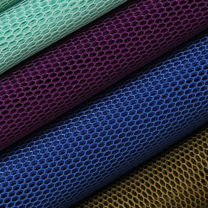 Memori 4mm 3D Mesh Material Polyester Mesh Kain Sangat Bernafas 6