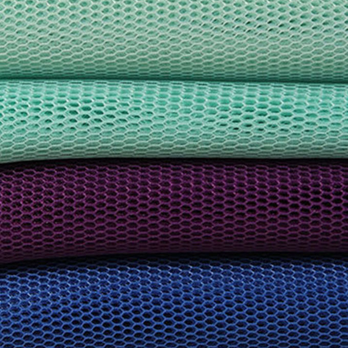 Memori 4mm 3D Mesh Material Polyester Mesh Kain Sangat Bernafas 5