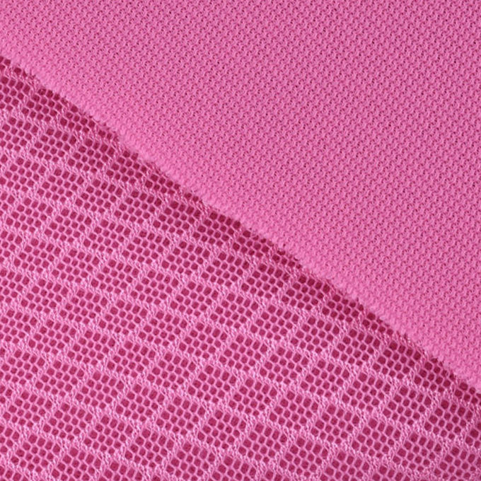200×200 280gsm 3D Spacer Mesh Polyester Athletic Mesh Fabric Untuk Meningkatkan Estetika 2