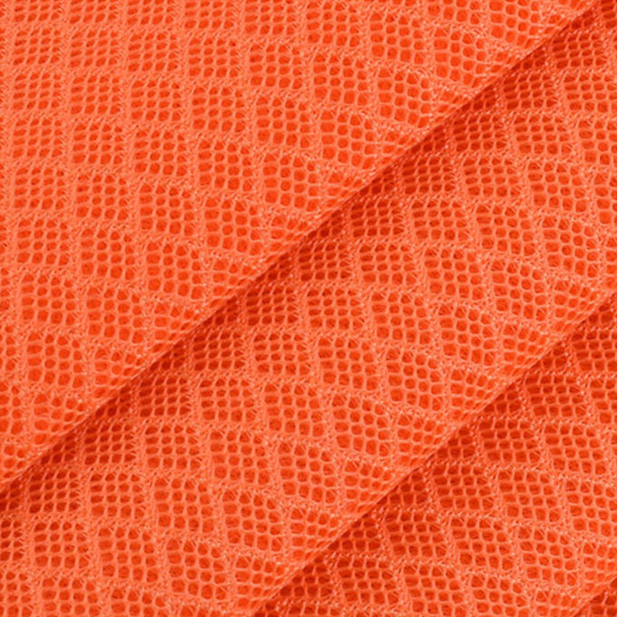 200×200 280gsm 3D Spacer Mesh Polyester Athletic Mesh Fabric Untuk Meningkatkan Estetika 1