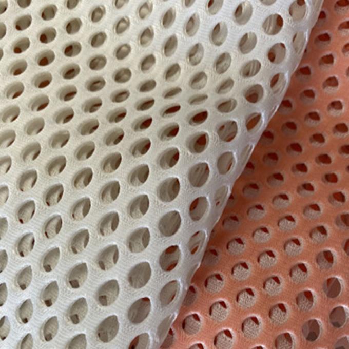 3mm Kain Jaring Filter Udara 100% Polyester 3d Spacer Mesh Kain Untuk Tas 3