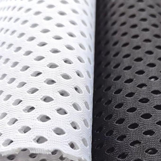 3mm Kain Jaring Filter Udara 100% Polyester 3d Spacer Mesh Kain Untuk Tas 0