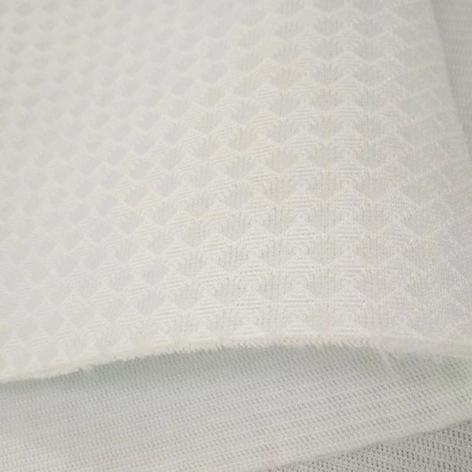 Kain Polyester Mesh Terpanjang Kain Mesh Ruang Semi Transparan 240 - 450GSM 0