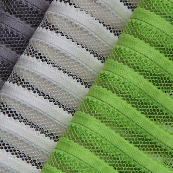 2mm 290gsm Poly Mesh Fabric Material Mesh Bernafas 100% Polytester 2