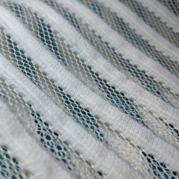 2mm 290gsm Poly Mesh Fabric Material Mesh Bernafas 100% Polytester 0