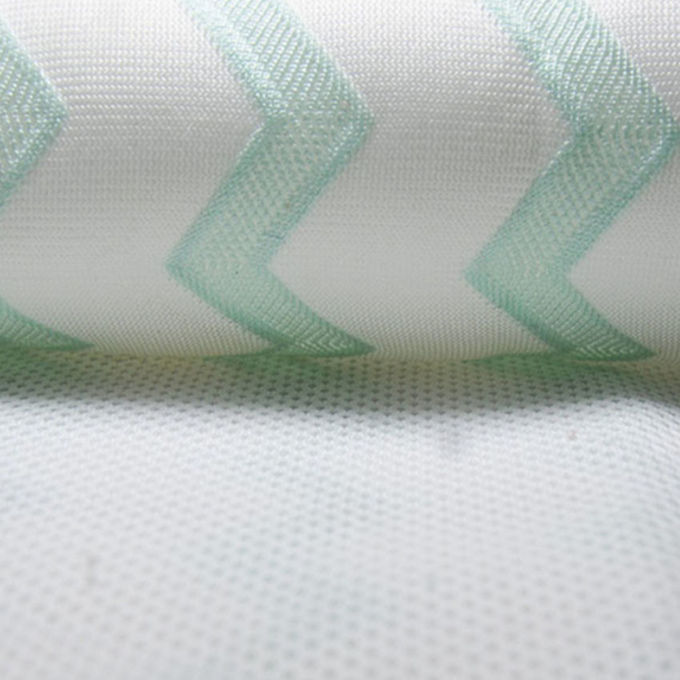 Fiber Bambu 3D Spacer Mesh Absorpsi Kelembaban Bahan Mesh Bernafas Untuk Tempat Tidur 0