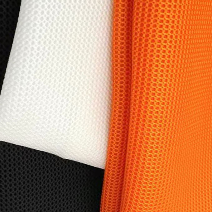 420gsm Airmesh Space Mesh Fabric Dipakai Bernafas Polyester Mesh Fabric Untuk Sepatu 1
